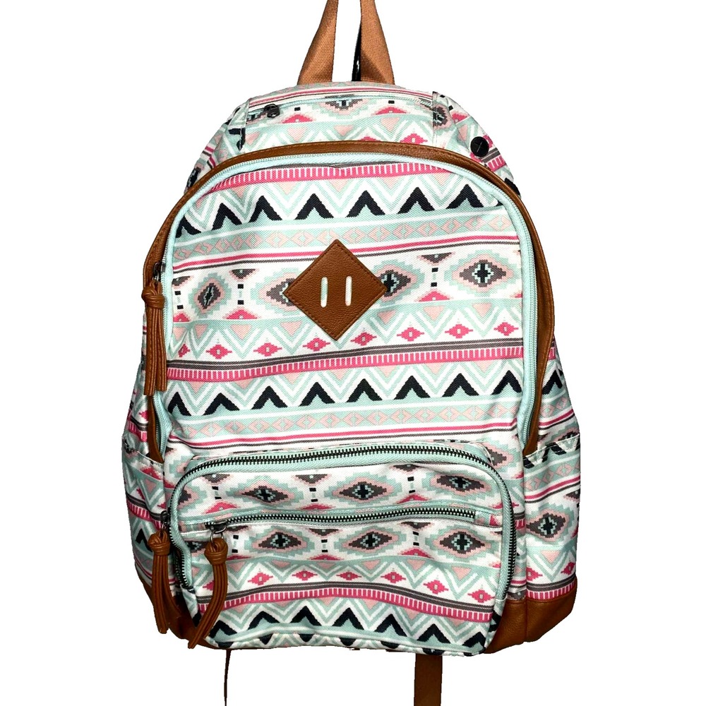 No Boundaries Women's Dome‎ Zip Backpack Najavo print - One Size southwestern